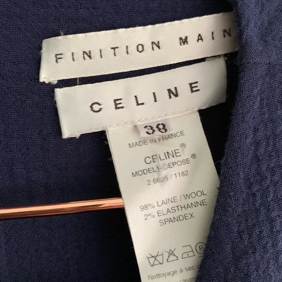 Celine Finition Main Navy Dress - Picture 3 of 7